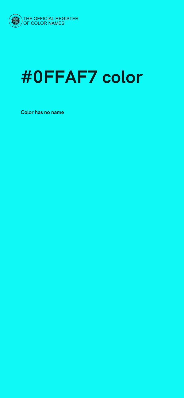 #0FFAF7 color image