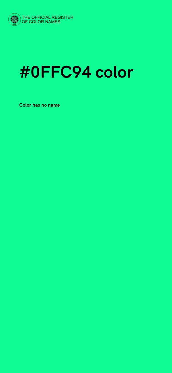 #0FFC94 color image