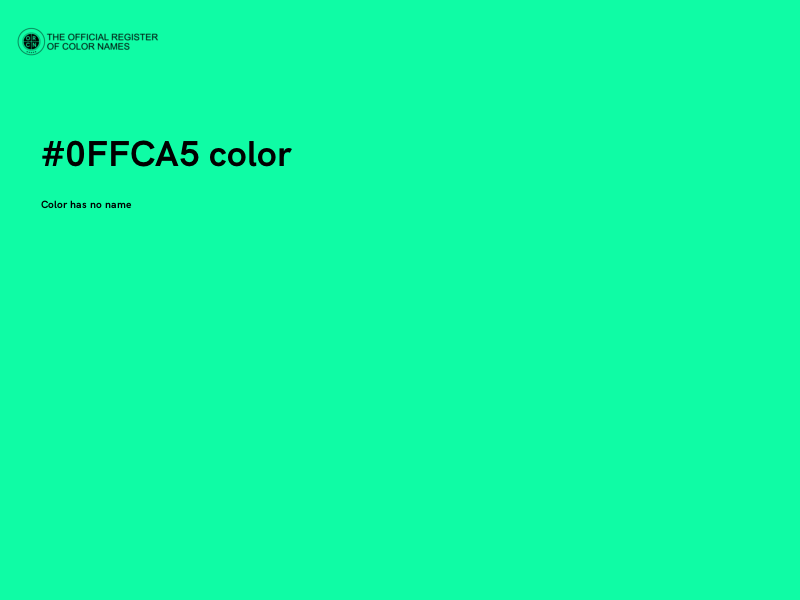 #0FFCA5 color image