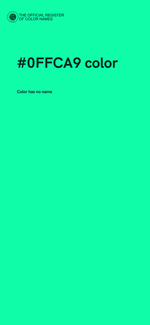 #0FFCA9 color image