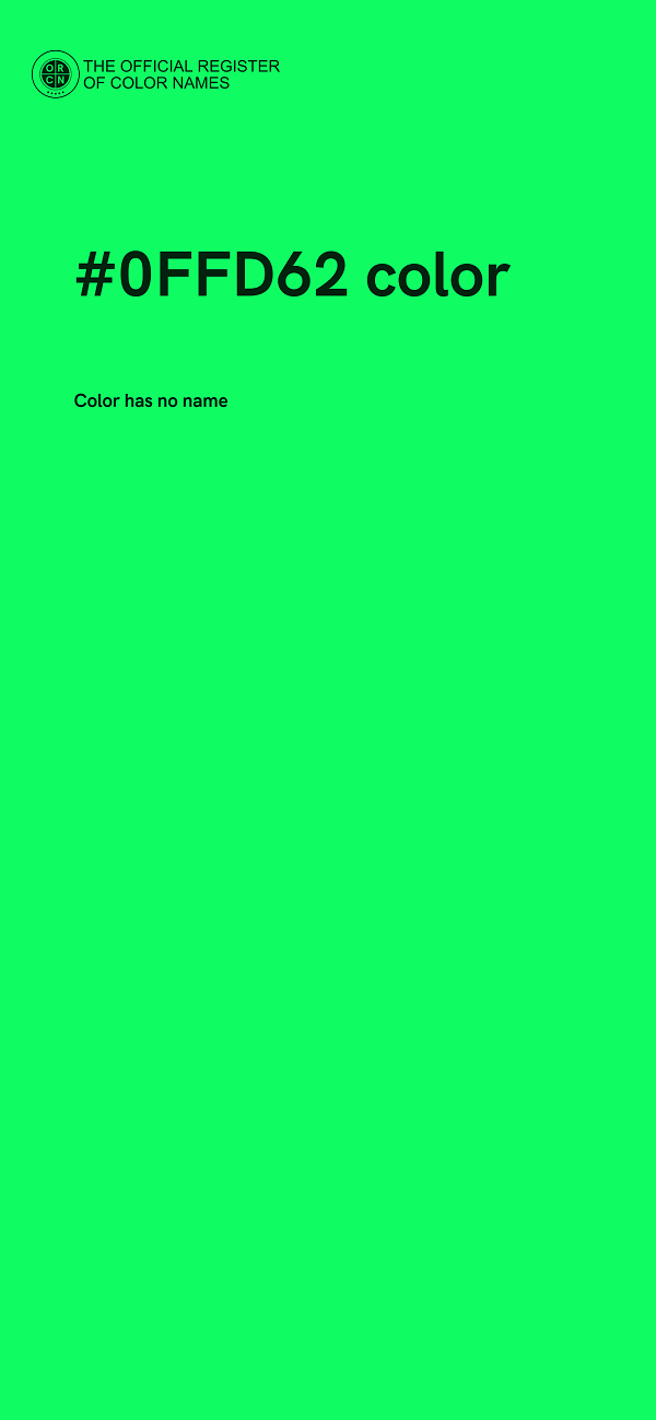 #0FFD62 color image