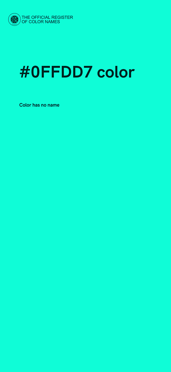 #0FFDD7 color image