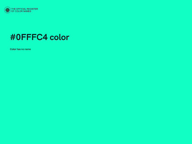 #0FFFC4 color image