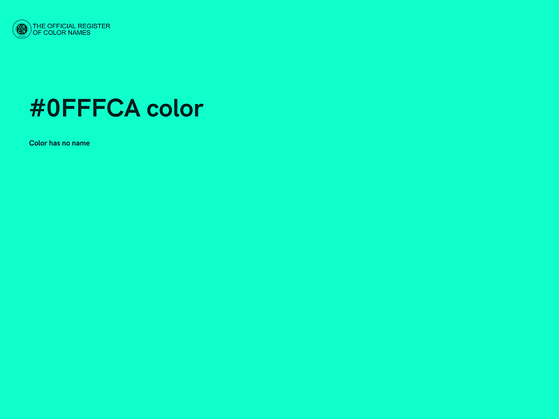 #0FFFCA color image
