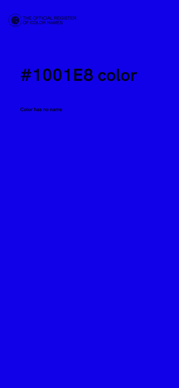 #1001E8 color image
