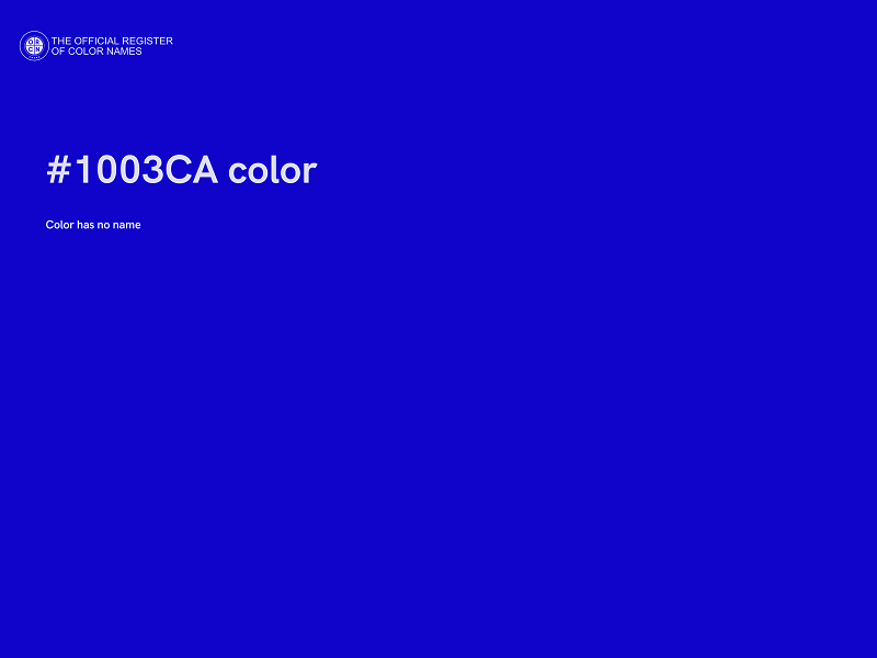 #1003CA color image