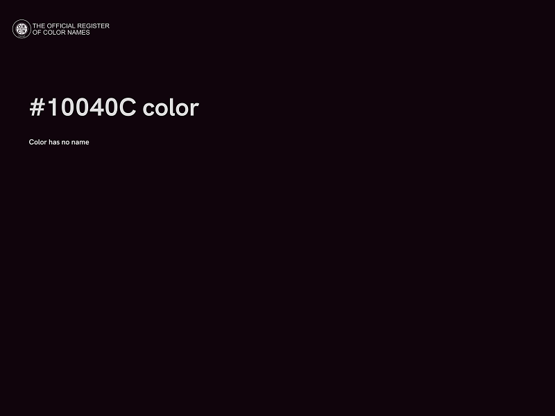 #10040C color image