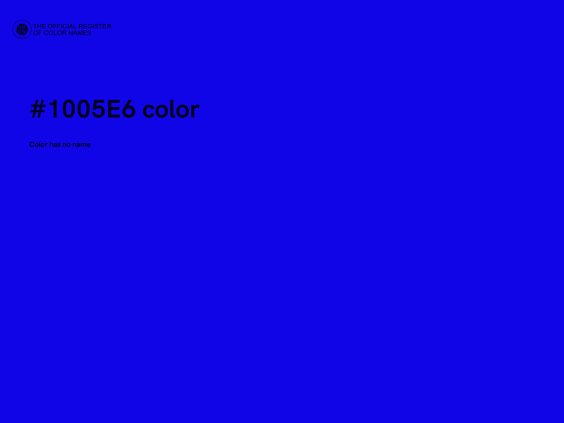 #1005E6 color image