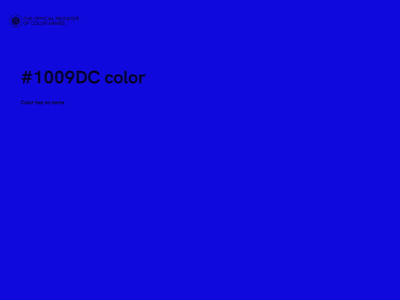 #1009DC color image