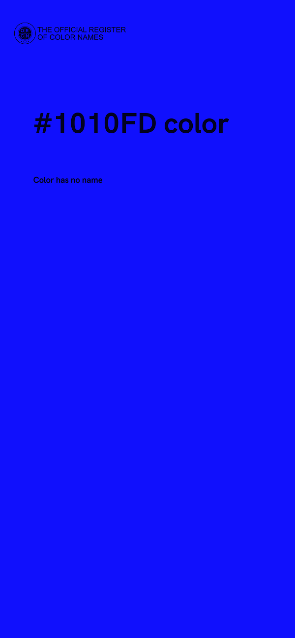 #1010FD color image