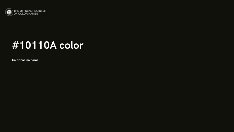 #10110A color image