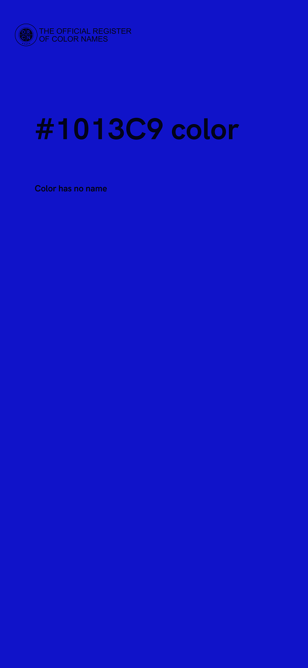 #1013C9 color image