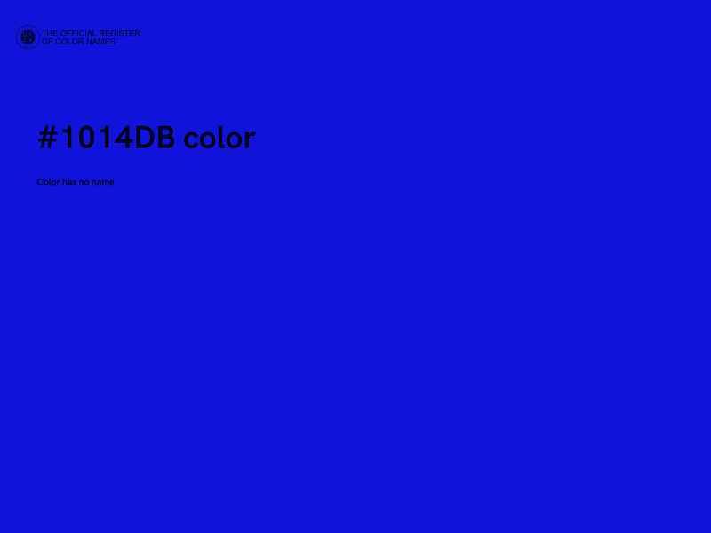 #1014DB color image