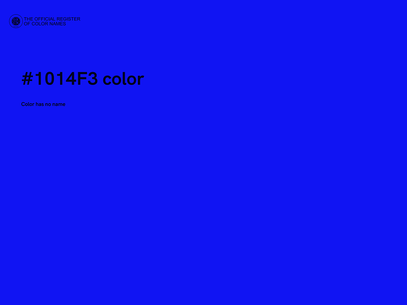 #1014F3 color image