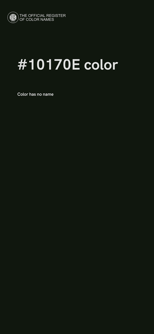 #10170E color image