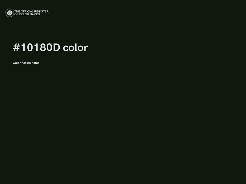 #10180D color image