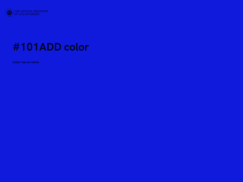 #101ADD color image