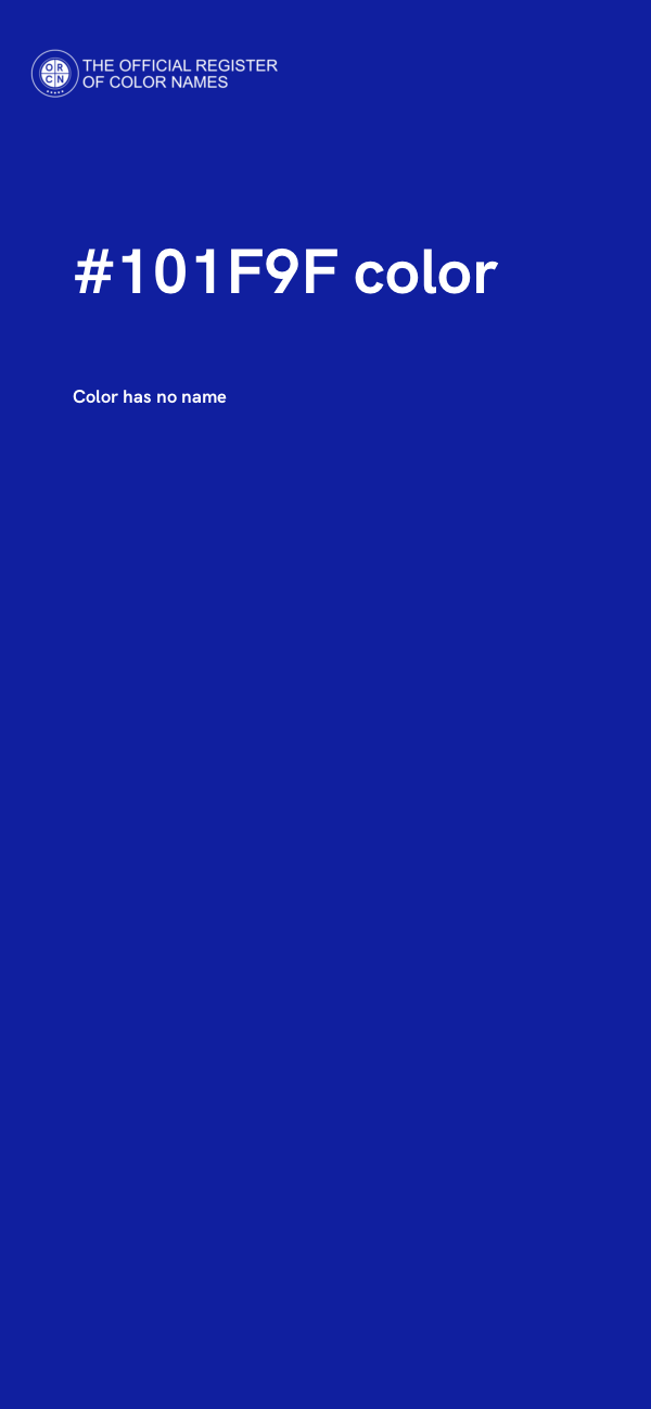 #101F9F color image