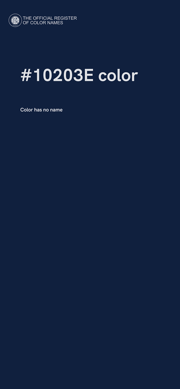 #10203E color image