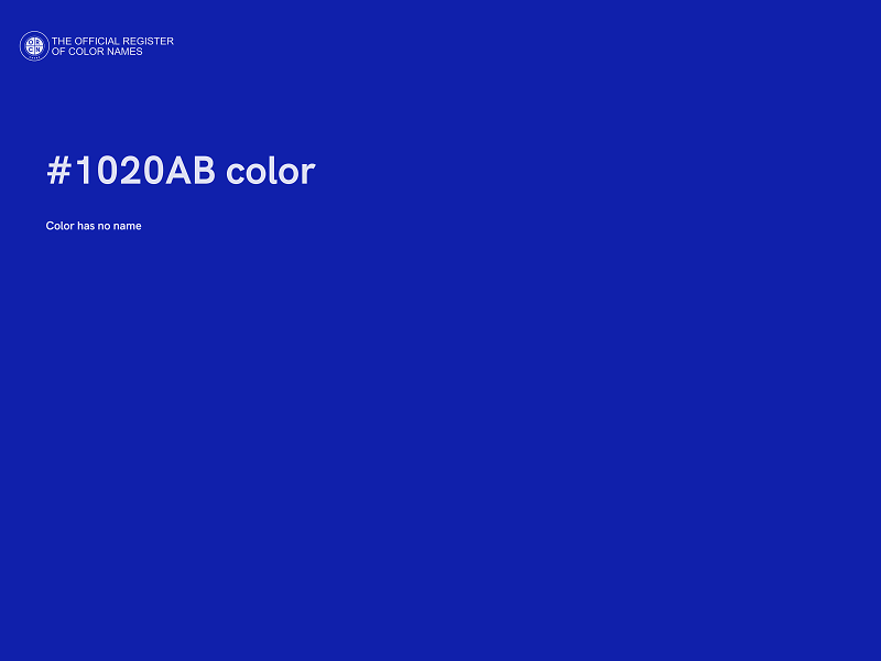 #1020AB color image