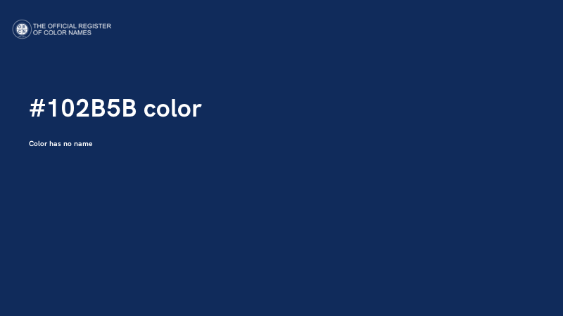 #102B5B color image