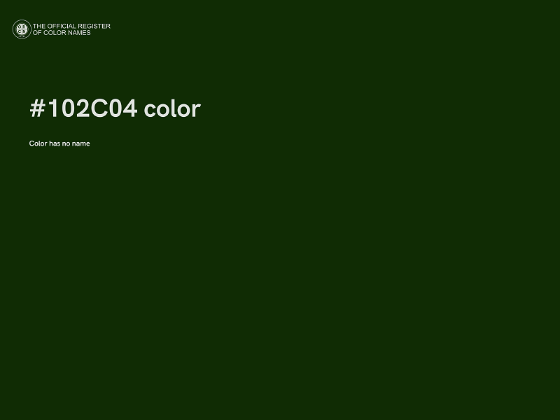 #102C04 color image