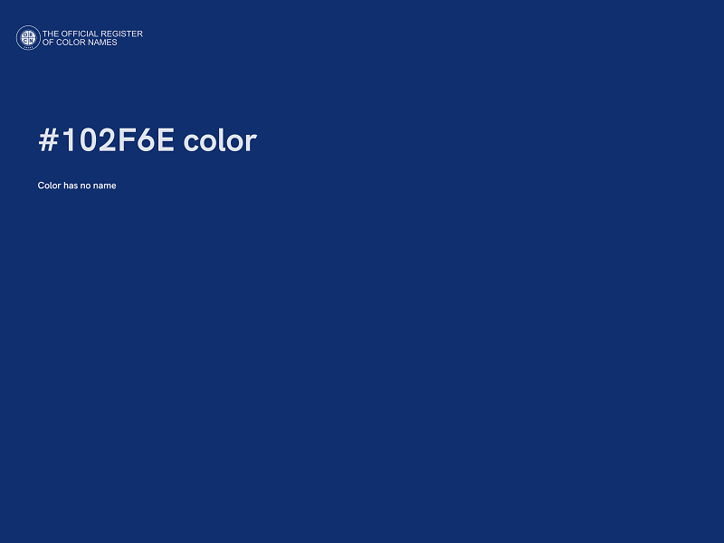 #102F6E color image
