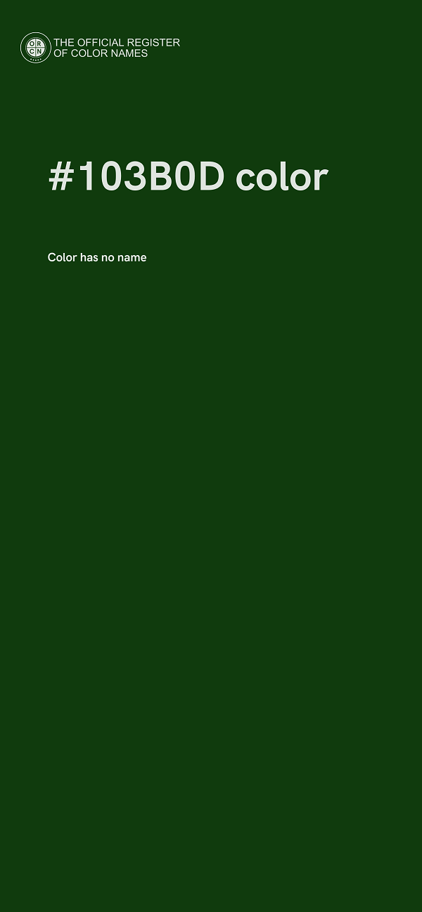 #103B0D color image