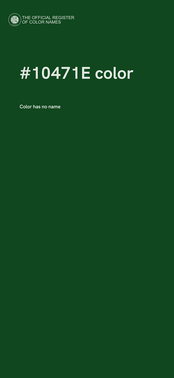 #10471E color image