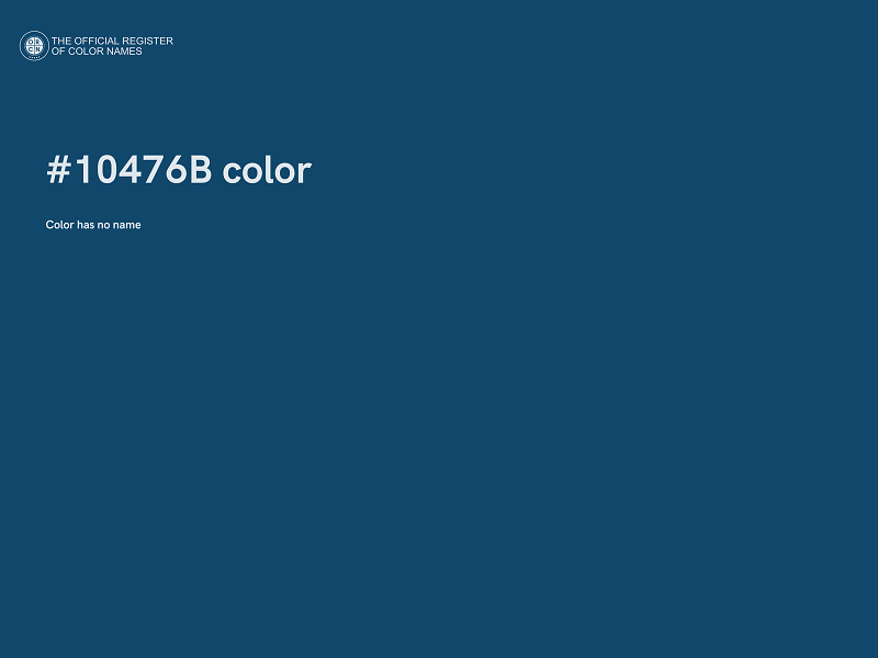 #10476B color image
