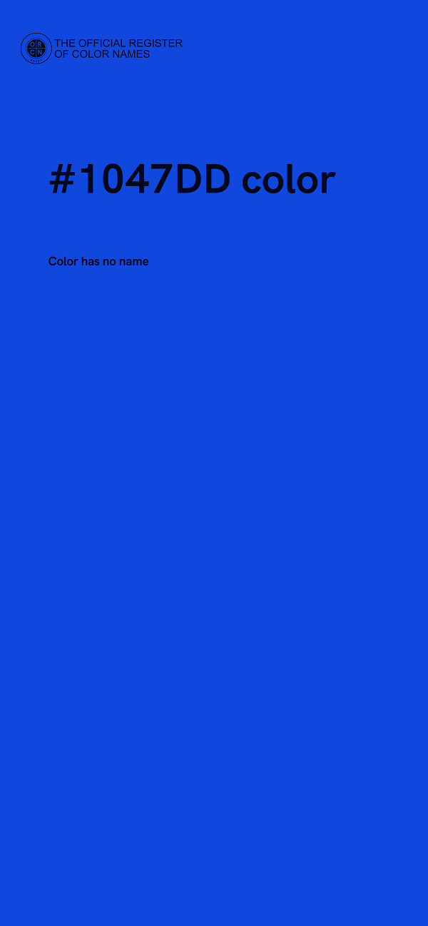 #1047DD color image