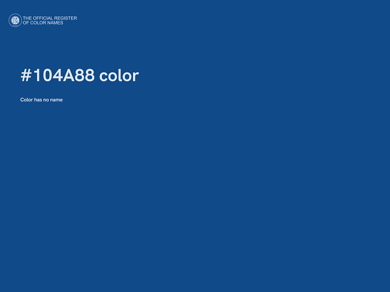 #104A88 color image