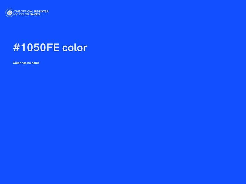 #1050FE color image