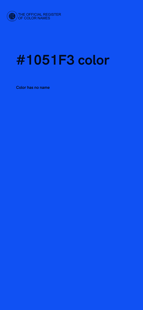 #1051F3 color image