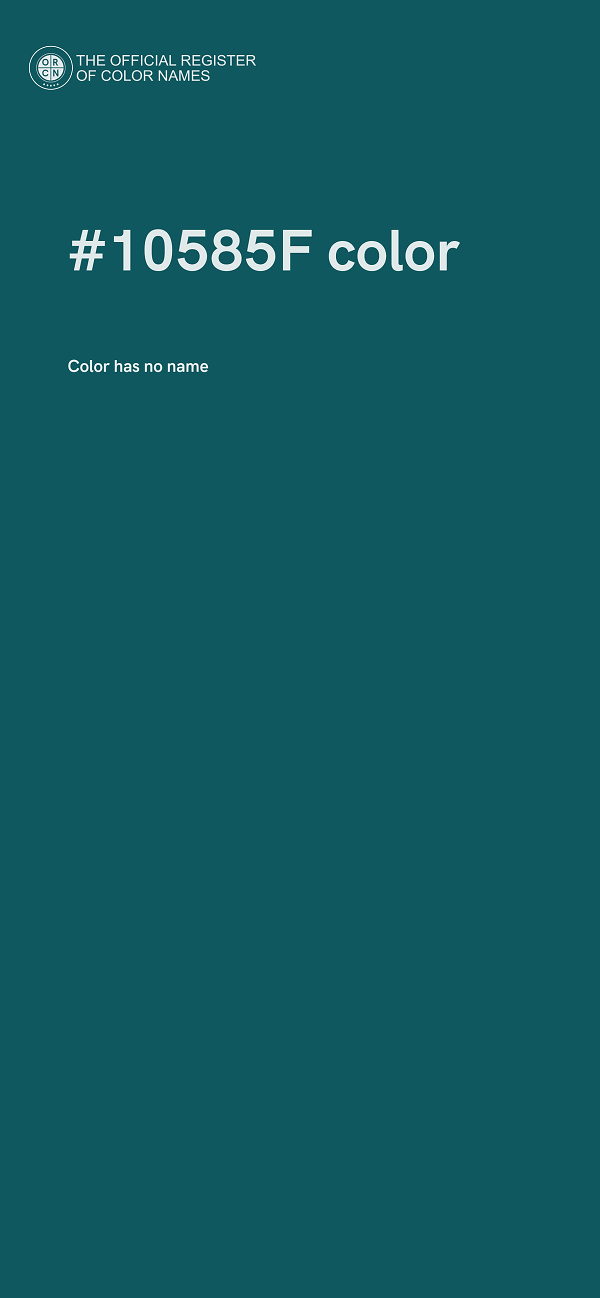 #10585F color image