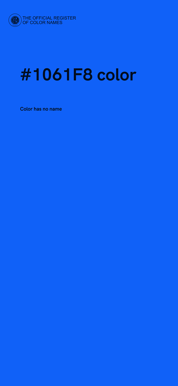 #1061F8 color image