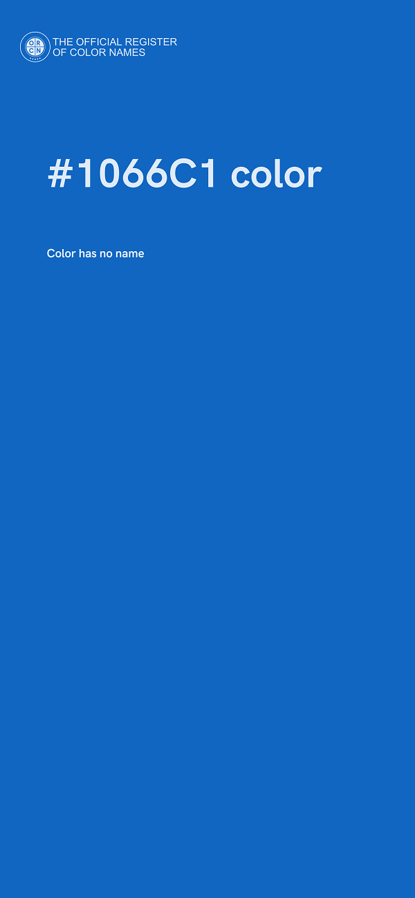 #1066C1 color image