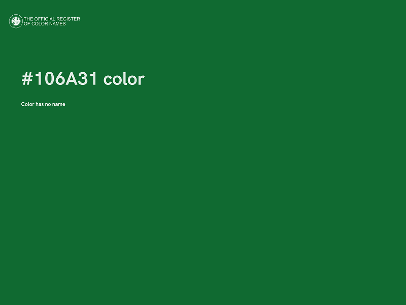 #106A31 color image