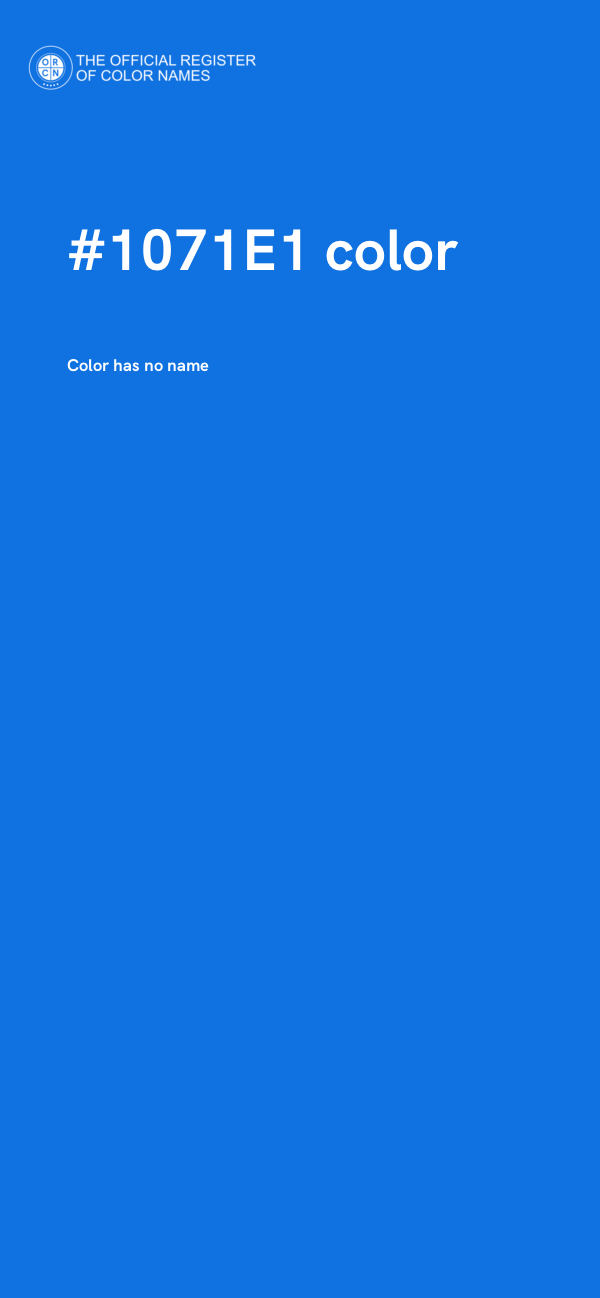 #1071E1 color image