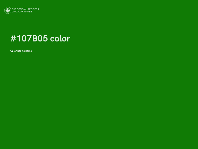 #107B05 color image