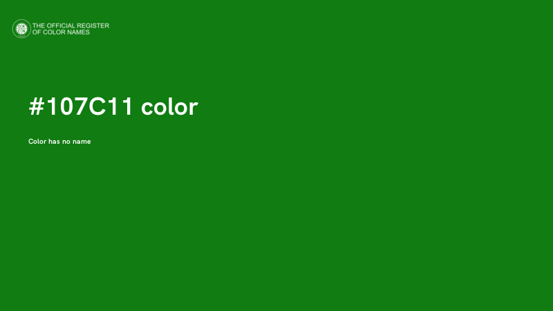 #107C11 color image