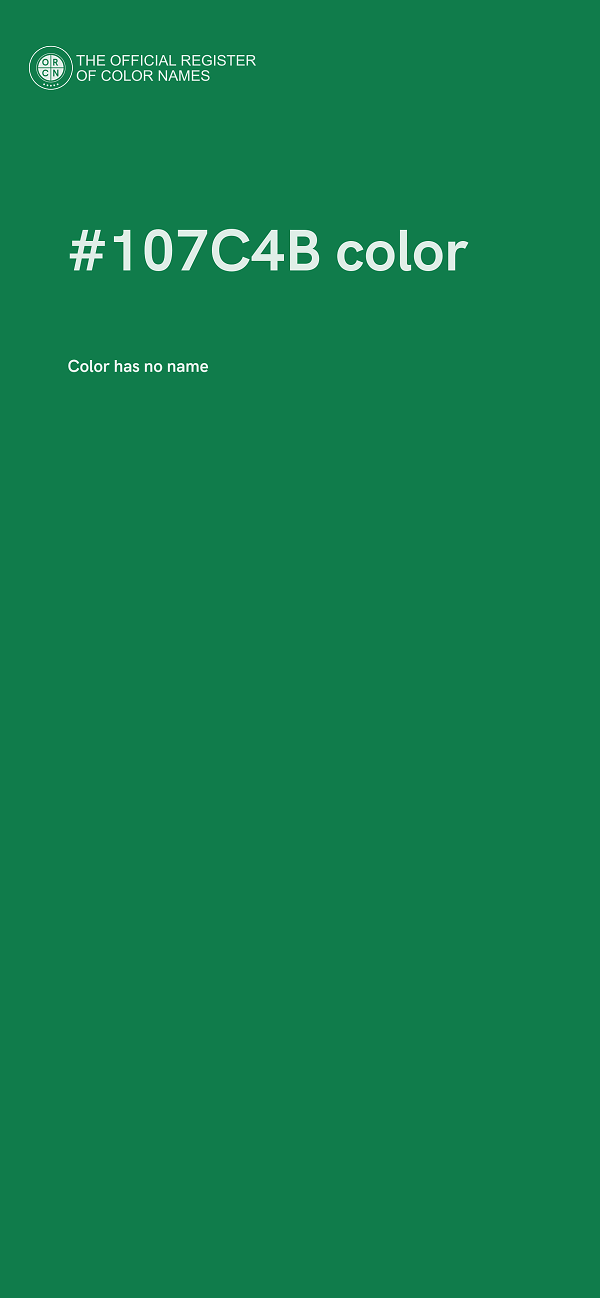 #107C4B color image