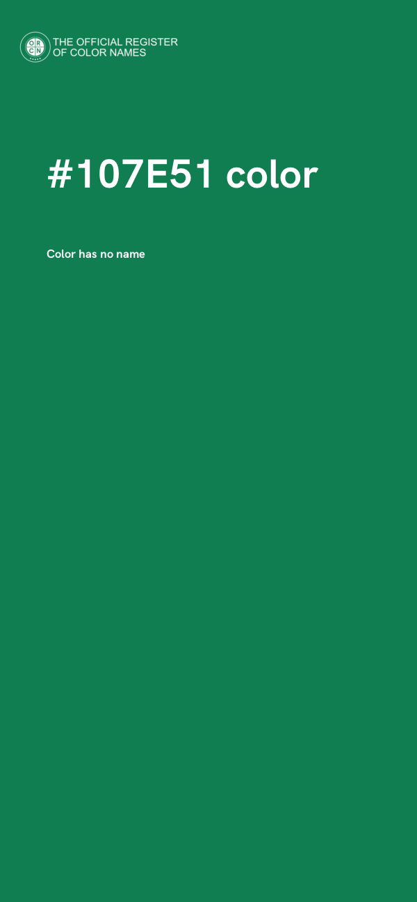 #107E51 color image