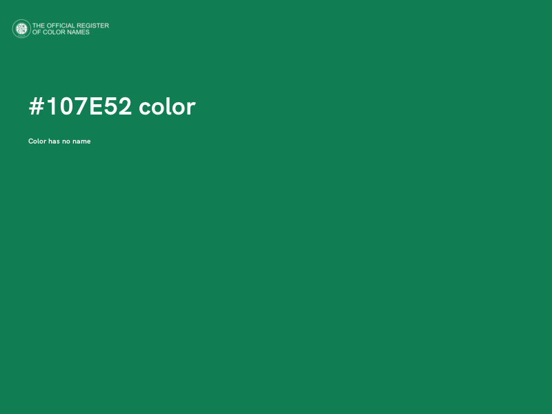 #107E52 color image