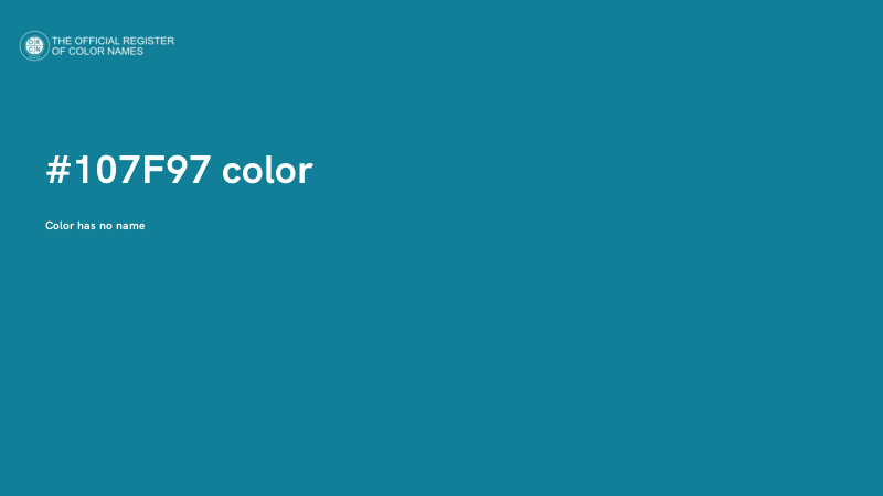 #107F97 color image
