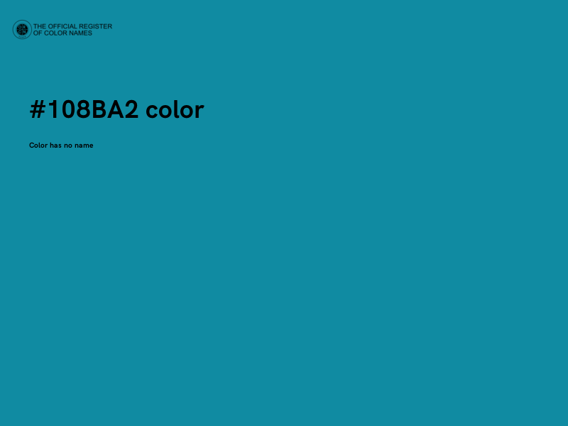 #108BA2 color image
