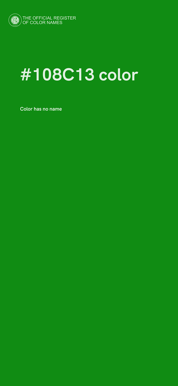 #108C13 color image