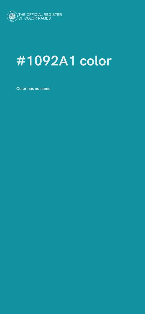 #1092A1 color image