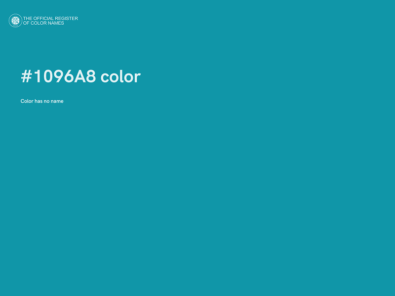 #1096A8 color image