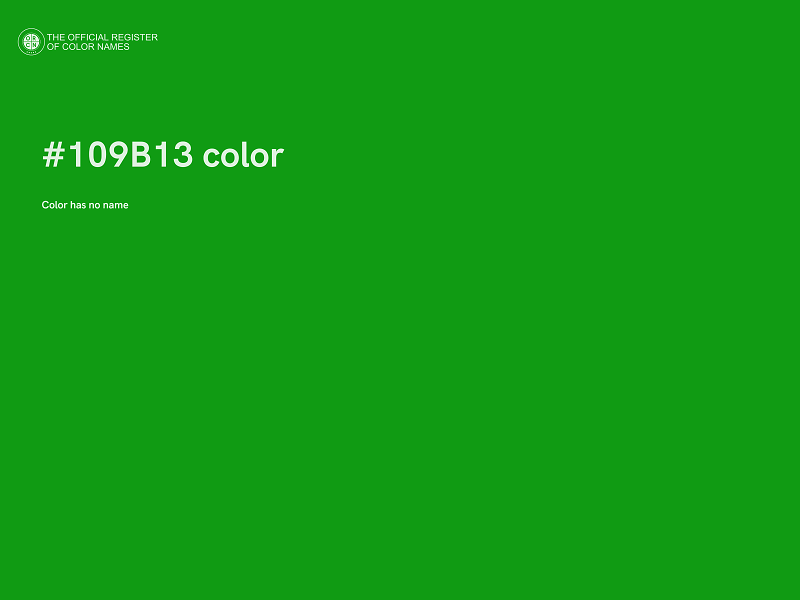 #109B13 color image